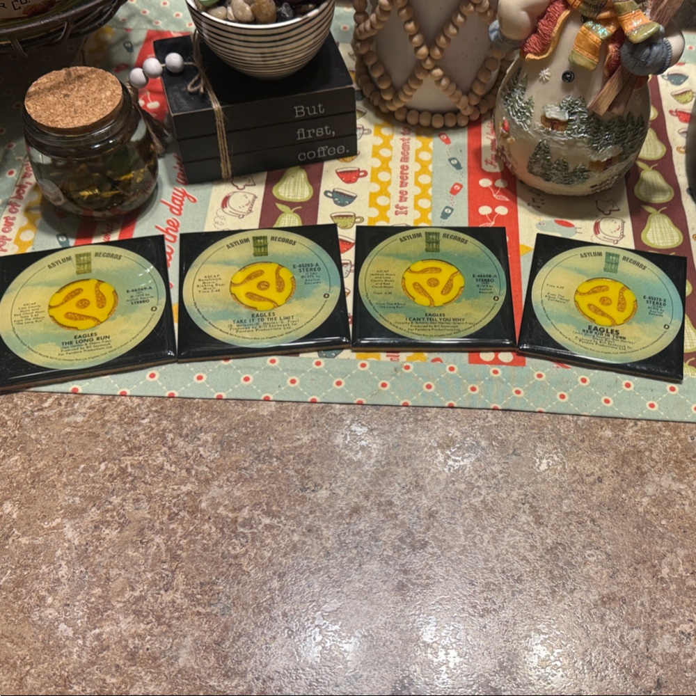 Set of 4 Eagles 🦅 coasters